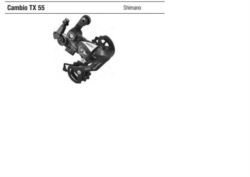 Cambio Shimano TX55 6/7V con attacco [Shimano]